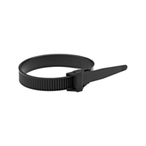 Collier autoblocant 9x180 mm noir sachet de 25