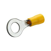 Cosse ronde pré isolée Ø8 jaune - DEBFLEX