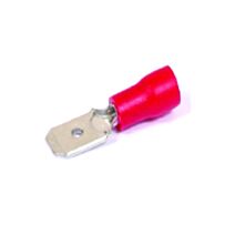 Clip rouge 6.3x0.8 x10 - DEBFLEX