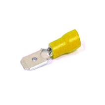 Languette x10 jaune 6.3x0.8 - DEBFLEX