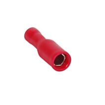 Douilles x10 cylindriques femelles rouge - DEBFLEX