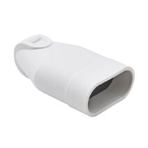 Fiche Femelle à Coiffe 2P 6A Sortie Droite Blanc - DEBFLEX