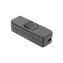 Interrupteur 2a unipo bifil noir - DEBFLEX