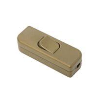 Interrupteur 2a  bi-fil or - DEBFLEX