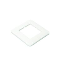 Plaque simple gamme Casual blanc brillant - DEBFLEX