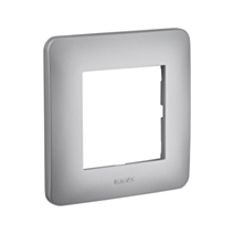 Plaque simple gamme Casual silver - DEBFLEX