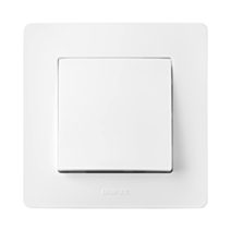 Bouton poussoir Nora blanc - DEBFLEX