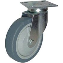 Roue de manutention à platine pivotante - Charge admissible 70kg. Ø100mm - CIME