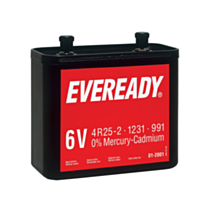 Pile saline plastique nr825 - 6v  type 4r25-2 – vis - ENERGIZER