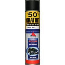 PEINTURE NOIR MAT 600ML