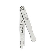 Verrou pour fenêtre PVC à levier tétière 16mm L 120mm