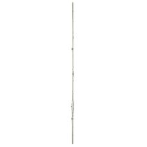 Crémone à Encastrer Unijet 7,5x1280x16mm