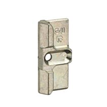 Gâche Menuiserie PVC Galet 54x17mm