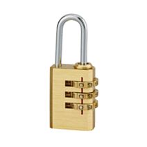 Cadenas 208 à Combinaison Modifiable Laiton Anse Acier 20mm