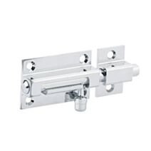 Targette pêne rond laiton chromé 30mm - THIRARD