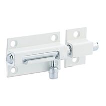 Targette laiton laque blanc 30mm - THIRARD