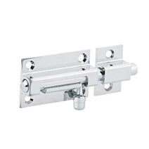 Targette pêne rond laiton chromé 40mm - THIRARD