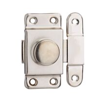 Verrou automatique pêne plat 40mm acier zingué