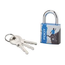 Cadenas + 3 Clés Line Sport Foot 30mm - THIRARD