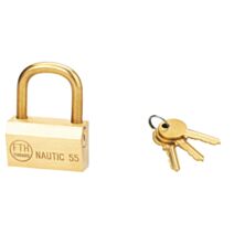 Cadenas de sûreté Nautic 68 55mm 3 clés laiton - THIRARD