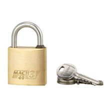 Cadenas + 2 Clés Mach3 Anse Inox 40mm - THIRARD