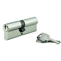 Cylindre profilé STD 40 x 45 mm nickelé 3 clés - THIRARD
