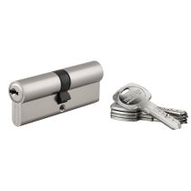 Cylindre de Serrure Débrayable Trafic 6 L.40+40mm 5 Clés - THIRARD