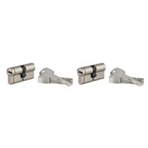Lot de 2 cylindres Transit 1 laiton 30  x  30  mm - THIRARD