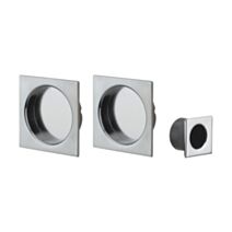 Rosace encastrée axe 50 pour porte coulissante - THIRARD