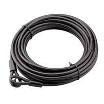 Antivol câble acier gainé pvc ø8 longueur 12m - THIRARD