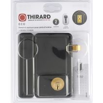 Serrure en applique à tirage ouverture gauche + 3 clés THIRARD