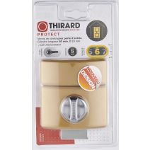 Verrou de sûreté pour porte d'entrée cylindre 50mm + 3 clés THIRARD