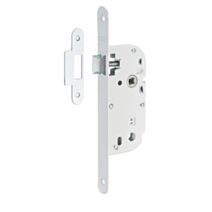 Serrure bec de cane réversible V bout rond axe à 40mm