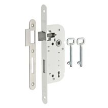 Serrure à encastrer 3 gorges axe à 40mm 2 clés 401103 - THIRARD