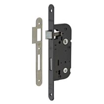 Serrure à Verrou à Encastrer Axe 40mm Époxy Noir Granité Bouts Ronds - THIRARD