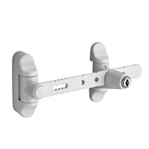 Entrebâilleur de fenêtre 1 ou 2 vantaux 2 clés