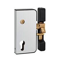 Boîtier de serrure pour cylindre profilé, pêne levant 71x145mm pour portail PVC droite