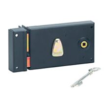 Serrure applique pène dormant 1/2 tour 140x82 gauche - THIRARD