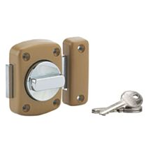 Verrou à bouton et cylindre 35mm - THIRARD