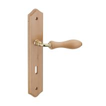 Ensemble bois brut trou clé