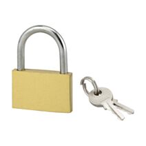 Cadenas basic 30 mm anse acier 2 clés - 1ER