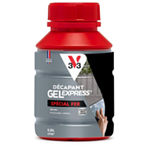 Décapant gel express spécial fer 0.25l - V33