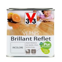 Vernis brillant meubles & boiseries reflet incolore 0,5 L - V33
