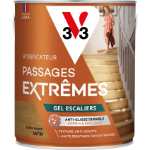 Vitrificateur gel escalier chêne moyen satin 2,5 L - V33