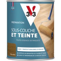 Sous-couche & teinte parquets chêne moyen 0,75 L - V33