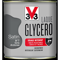 laque glycero satin 0,5L gris ardoise - V33