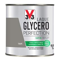 laque glycero satin 0,5L taupe - V33