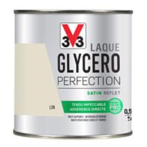 laque glycero satin 0,5L lin - V33