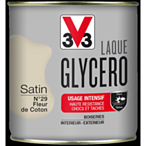 laque glycero satin 0,5L fleur de coton - V33