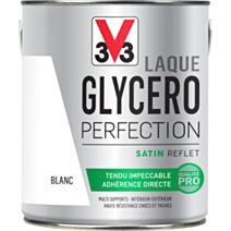 Laque glycéro satin 2L blanc - V33